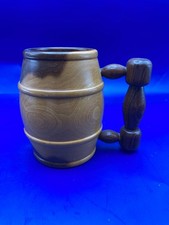 Handmade Wooden Beer Mug with