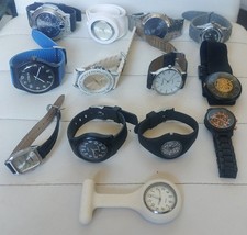 Job Lot 13 Watches Mixed