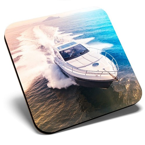Square single coaster - coaster, yacht