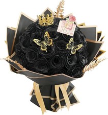 24 Pcs Glitter Roses