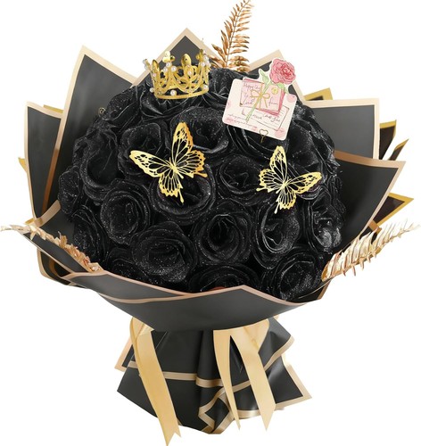 Pcs glitter roses - pcs,