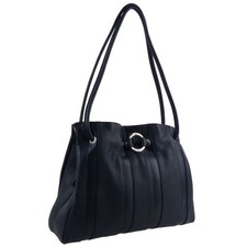 GiGi Leather Ladies 3 Section Shoulder Handbag Juliet Collection