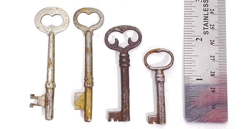 Antique skeleton key lot of - skeleton,