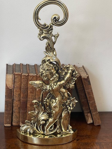 Fine vintage large cherub - large,