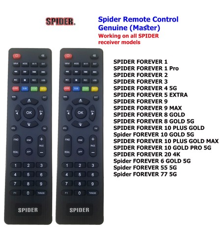 Spider receiver remote - receiver,