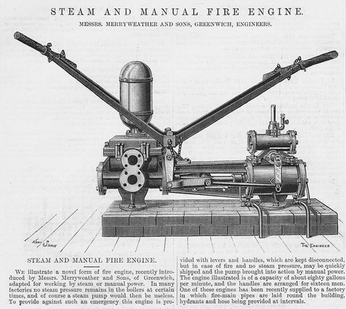 Merryweather sons steam - steam, &