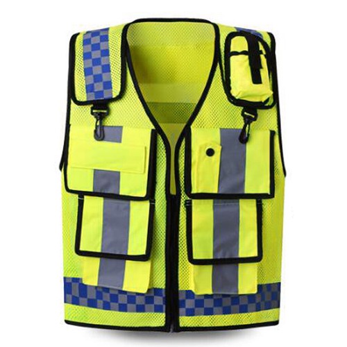 Vis safety vest - hi-vis,