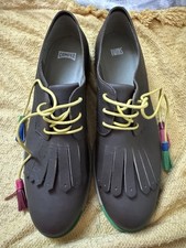 Camper Twins - Multicolor Leather Lace Up Shoes