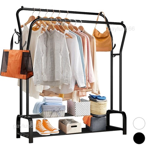 Metal clothes rail - clothes,