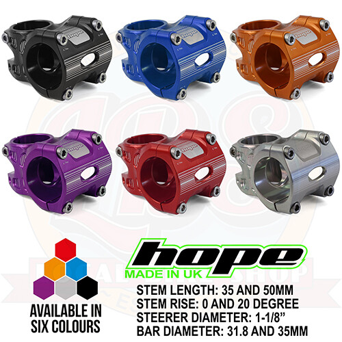 Hope stem steerer - hope, 1-1/8"