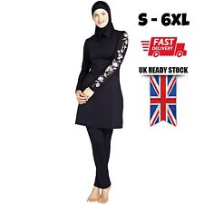 Modest BURKINI Muslim Women Full Cover Islamic Swimsuit Swimwear Bathing Suits