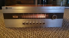 Leak Delta AM/FM Radio Tuner Tested and Working Good Condition