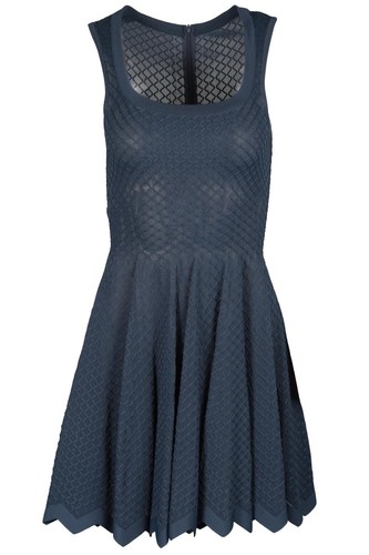 Alaïa navy knit - navy,