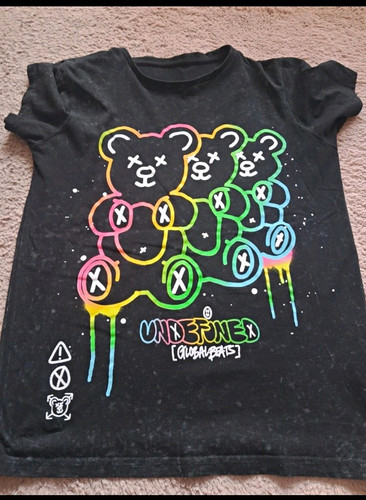 Girls black unif3d bear - black,