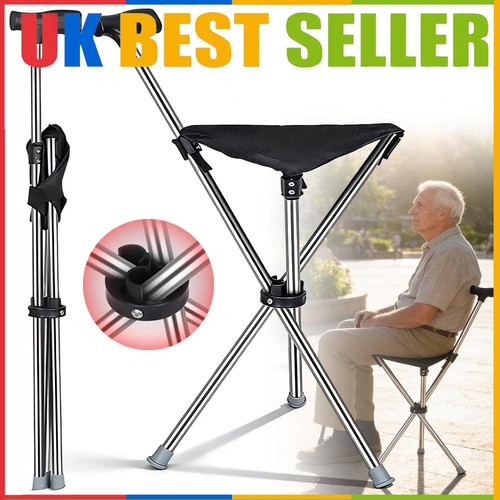 Folding walking stick with - stick,
