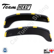 RENAULT TRAFIC MK3 2014-onwards 2-pc Wind Deflectors Visors HEKO Tinted