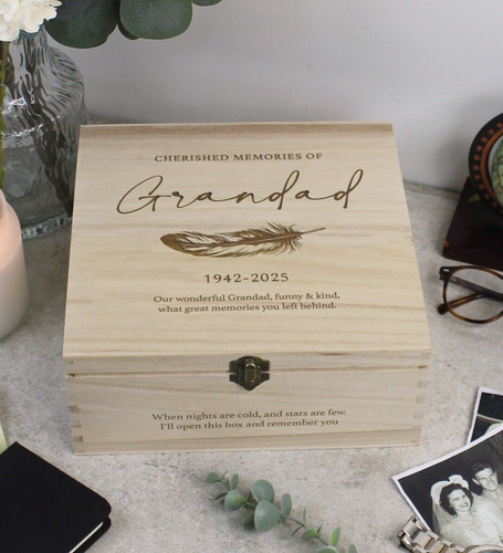 Personalised wooden memorial - personalised,
