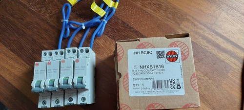 Wylex nhxs compact rcbo b10 - rcbo,