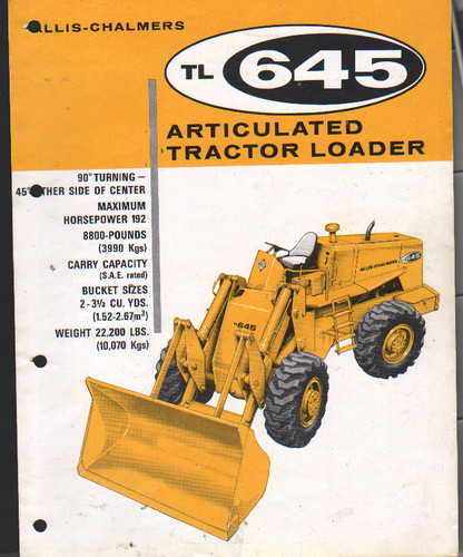 Allis chalmers 645 - allis-chalmers, 645"