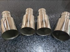 4 x Bmw M Exhaust Tips
