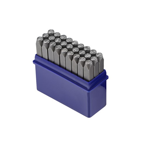 Letter metal stamp set 32 - stamp, ,5/32"