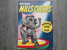 Bertram Mills Circus 1963 Summer Tour Original Official Programme
