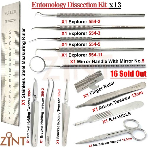 Advanced entomology dissection - advanced,