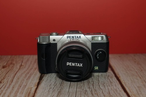 Pentax with kit lens - with,