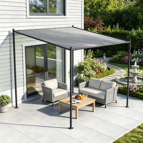Patio metal gazebo - 2.5x,