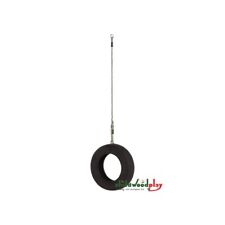 Vertical Tyre Swing for kids  Rope & Tyre,  Climbing frames Play Den Tree house