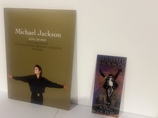 Michael Jackson King of Pop/This is It Tour hologram ticket and programme.