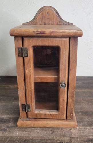 Vintage small wooden cabinet - vintage,