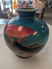 japanese cloisonne Enamel Vase