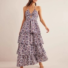 Boden Summer Maxi Dress Floral