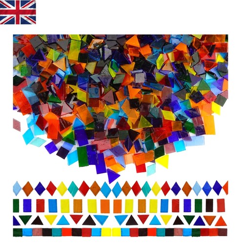 1600 transparent glass - transparent, mosaic