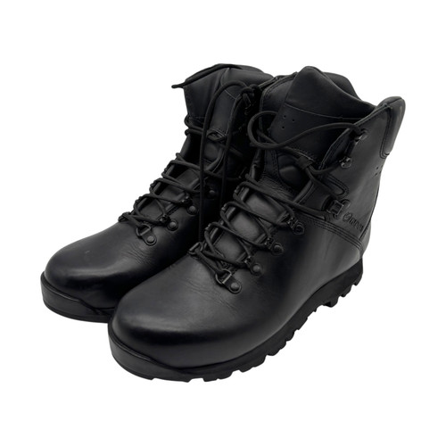 British army black leather - black,