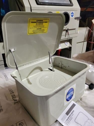 Parts washer bench top - washer, mattis