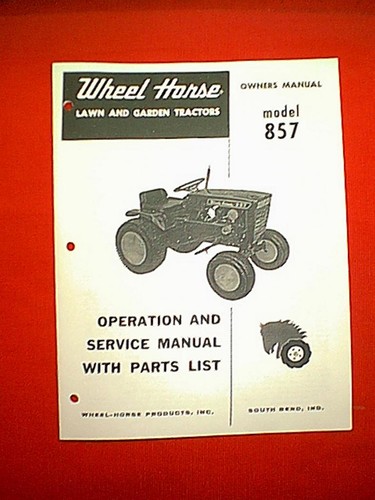 Wheel horse tractor model - tractor,