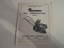 Ransomes vintage mower