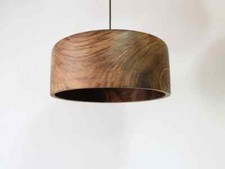 pendant light wooden hanging