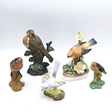5 x  Bird Figurines Including