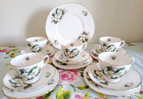 Vintage bone china crown royal - bone,