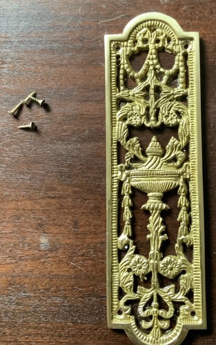 Solid brass ornate - solid, brass,