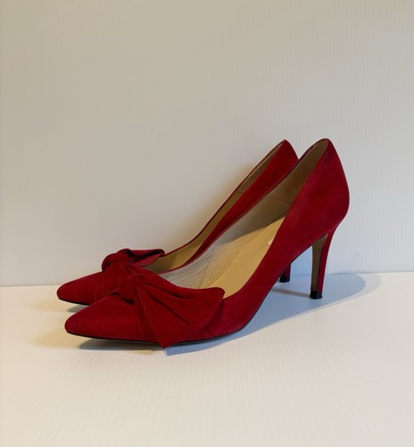 Bennett red suede court - l.k.bennett,
