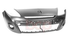RENAULT CLIO 2009 - 2012 FRONT BUMPER 15" WHEELS ONLY PRIMED NO PDC OR WASH BUMP