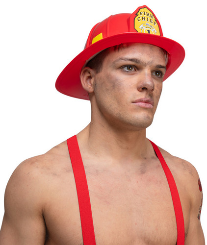 Fire chief helmet fireman - helmet, hat
