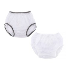 Reusable Adult Incontinence Underwear Water Resistant Plastic Diaper Cover Pant