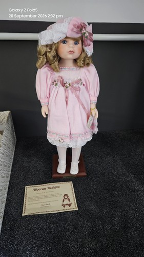Alberon porcelain doll - alberon,