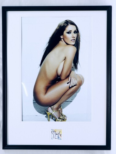 Lucy pinder signed - lucy, framed
