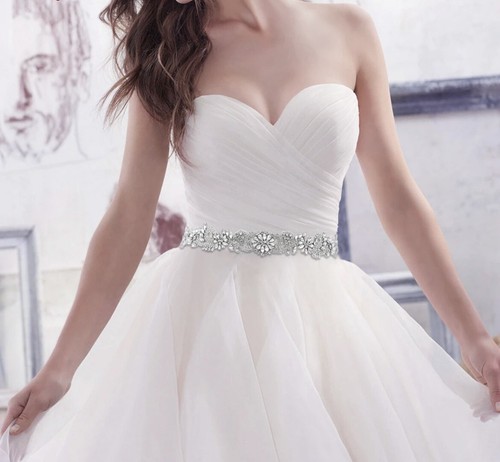 Bridal dress belt wedding - belt,